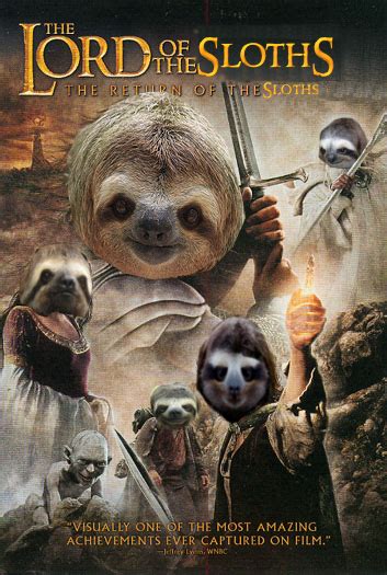 sloth lord of the rings
